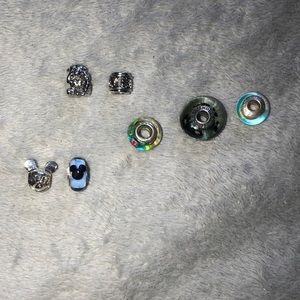 7 charms for a bracelet one pandora charm